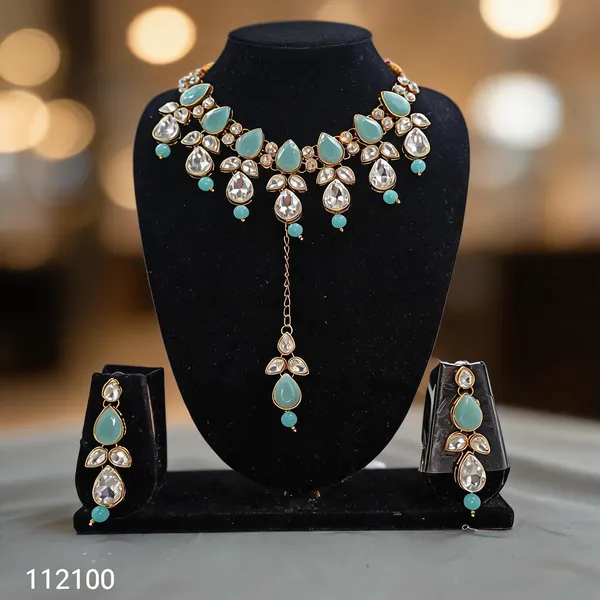 Green_Jewellery_Set_Alloy_For_Women_Pack_Of_1