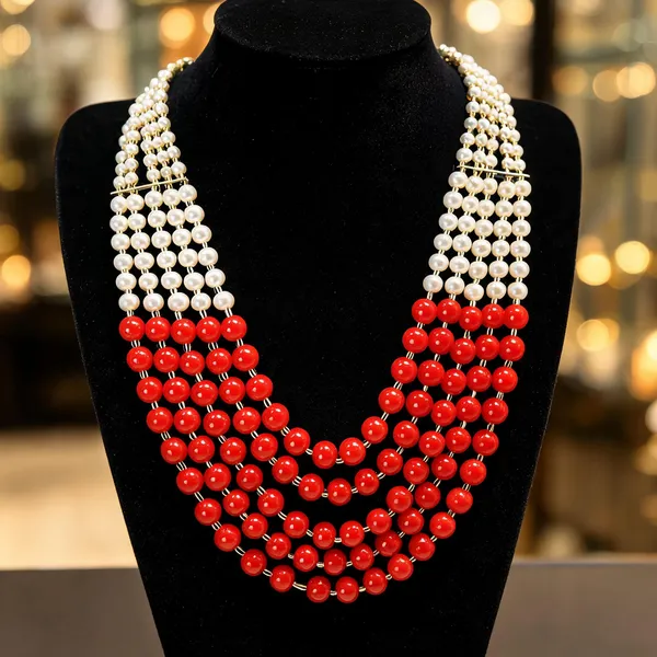 Multicolor_Layered_Necklace_Alloy_For_Unisex_Pack_Of_1