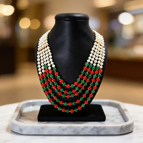 Multicolor_Layered_Necklace_Alloy_For_Unisex_Pack_Of_1