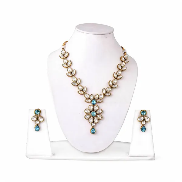Blue_Jewellery_Set_Alloy_For_Women_Pack_Of_1