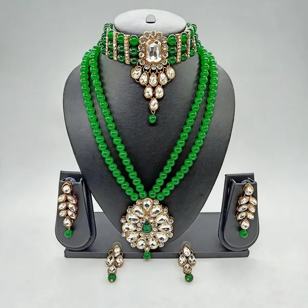 Green_Jewellery_Set_Alloy_For_Women_Pack_Of_1