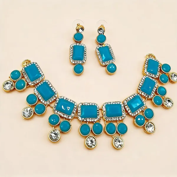 Blue_Jewellery_Set_Alloy_For_Women_Pack_Of_1