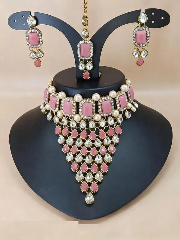 Pink_Jewellery_Set_Alloy_For_Women_Pack_Of_1