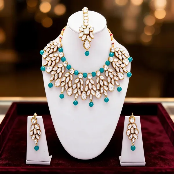 Blue_Jewellery_Set_Alloy_For_Women_Pack_Of_1