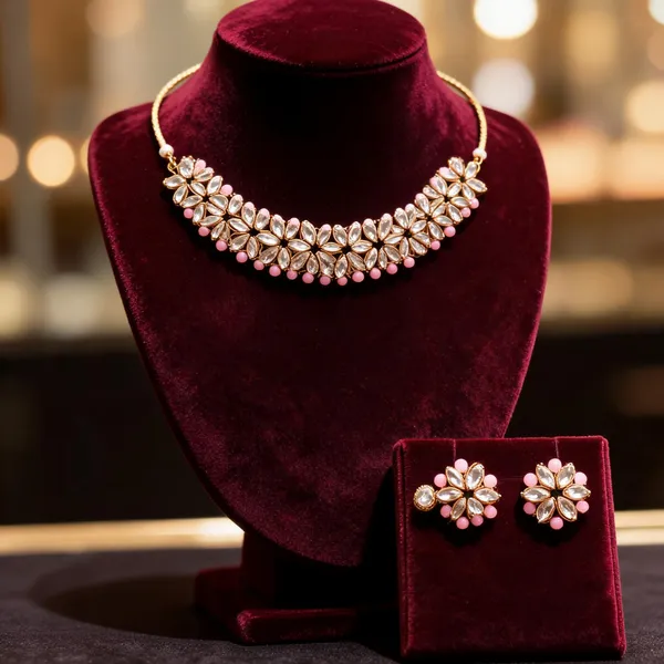 Pink_Jewellery_Set_Alloy_For_Women_Pack_Of_1