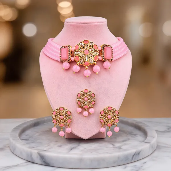 Pink_Jewellery_Set_Alloy_For_Women_Pack_Of_1