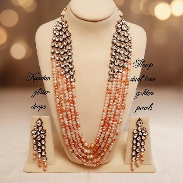 White_Jewellery_Set_Alloy_For_Women_Pack_Of_1