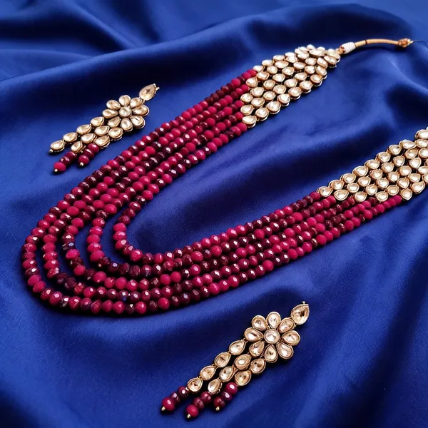 Red_Jewellery_Set_Alloy_For_Women_Pack_Of_1