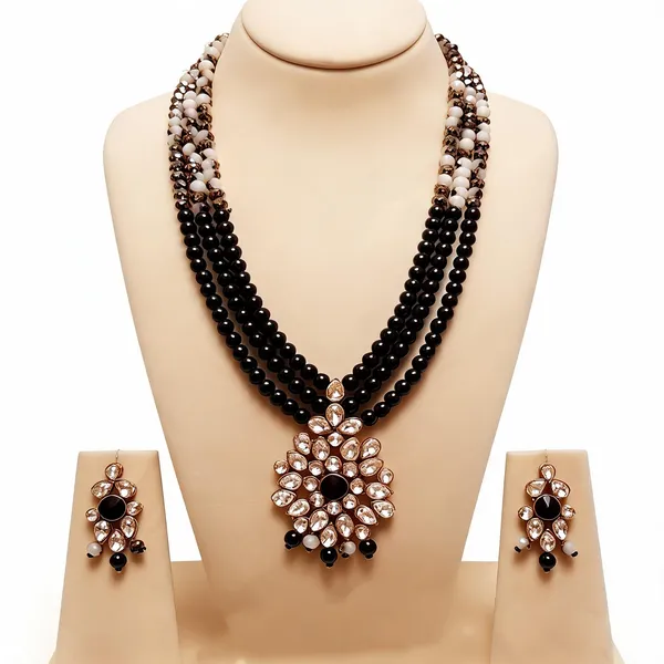 Black_Jewellery_Set_Alloy_For_Women_Pack_Of_1