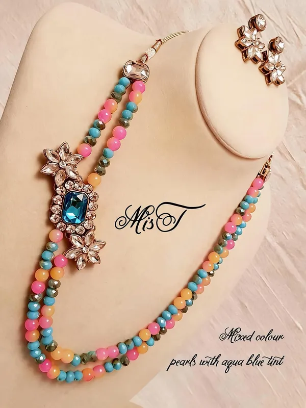 Pink_And_Blue_Jewellery_Set_Alloy_For_Women_Pack_Of_1