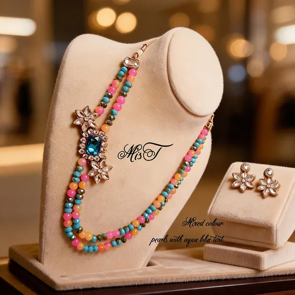 Pink_And_Blue_Jewellery_Set_Alloy_For_Women_Pack_Of_1