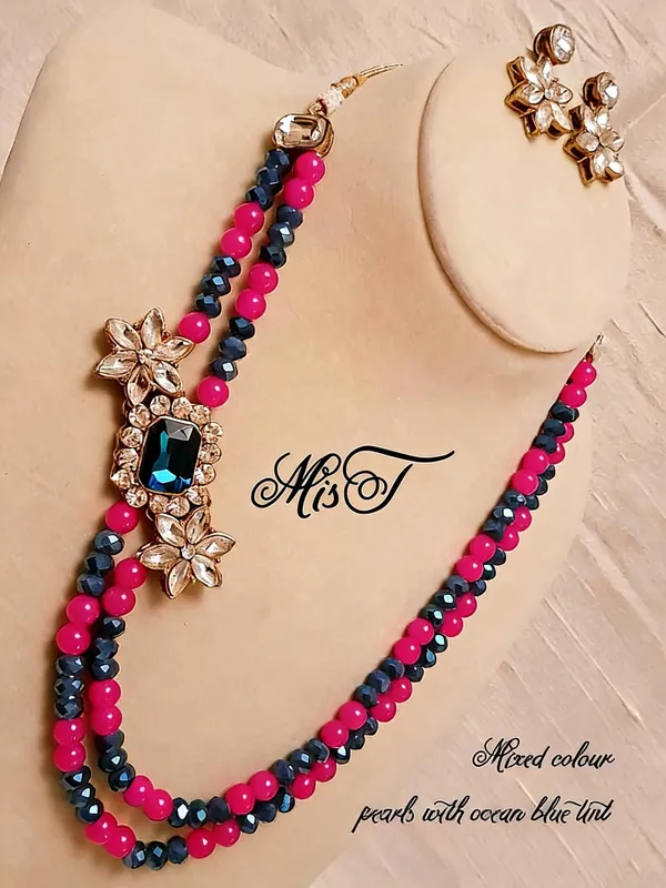Pink_And_Blue_Jewellery_Set_Alloy_For_Women_Pack_Of_1