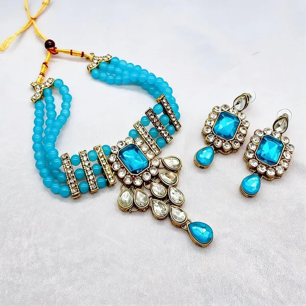 Blue_Jewellery_Set_Alloy_For_Women_Pack_Of_1