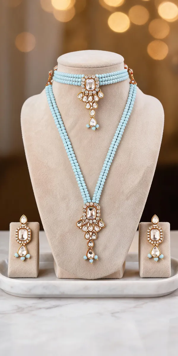 Blue_Jewellery_Set_Alloy_For_Women_Pack_Of_1