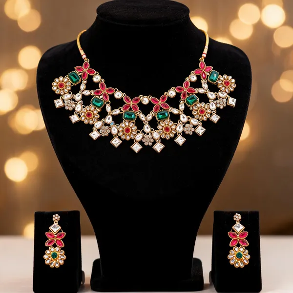 Multicolor_Jewellery_Set_Alloy_For_Women_Pack_Of_1