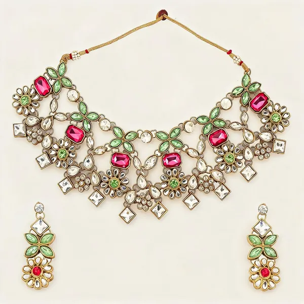 Multicolor_Jewellery_Set_Alloy_For_Women_Pack_Of_1