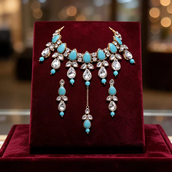 Blue_Jewellery_Set_Alloy_For_Women_Pack_Of_1