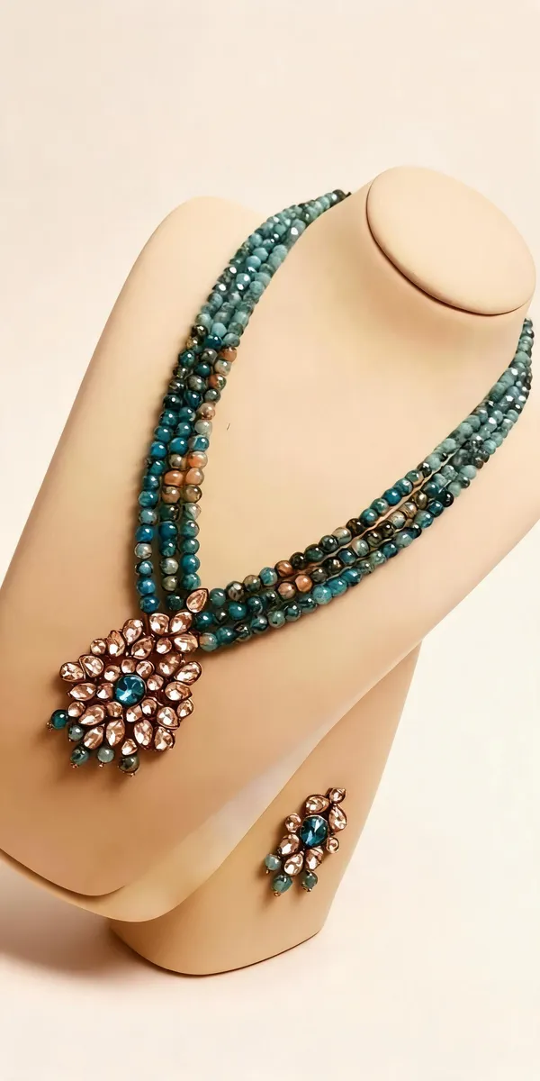 Blue_Jewellery_Set_Alloy_For_Women_Pack_Of_1