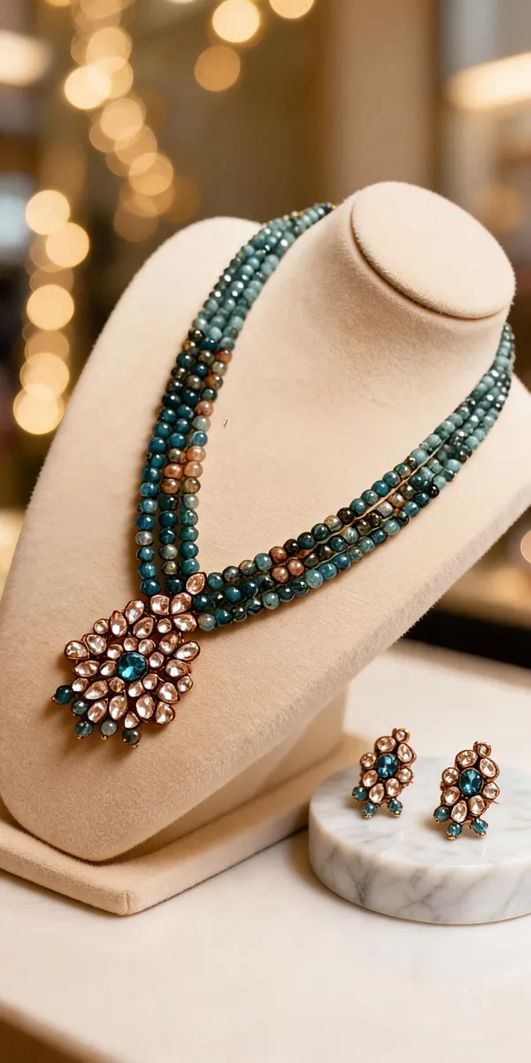 Blue_Jewellery_Set_Alloy_For_Women_Pack_Of_1