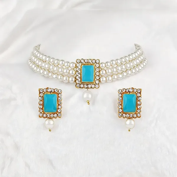 Blue_Jewellery_Set_Alloy_For_Women_Pack_Of_1