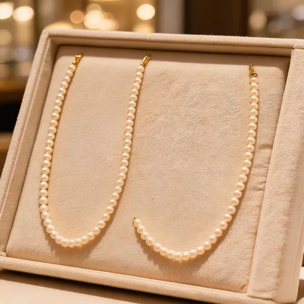 Beige_Necklace_Alloy_For_Unisex_Pack_Of_2