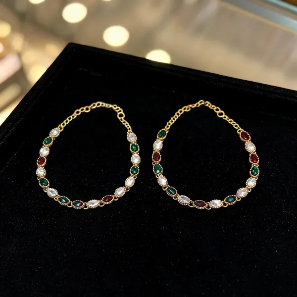 Multicolor_Anklet_Alloy_For_Women_Pack_Of_1