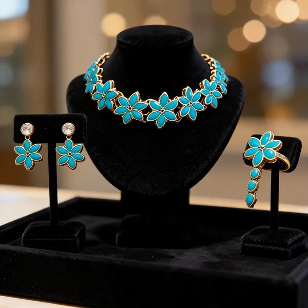 Blue_Jewellery_Set_Alloy_For_Women_Pack_Of_1
