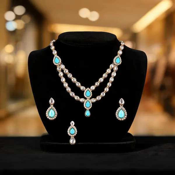 Blue_Jewellery_Set_Alloy_For_Women_Pack_Of_1