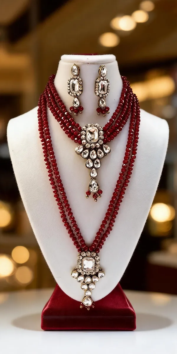 Maroon_Jewellery_Set_Alloy_For_Women_Pack_Of_1