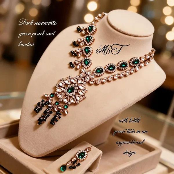 Green_Jewellery_Set_Alloy_For_Women_Pack_Of_1