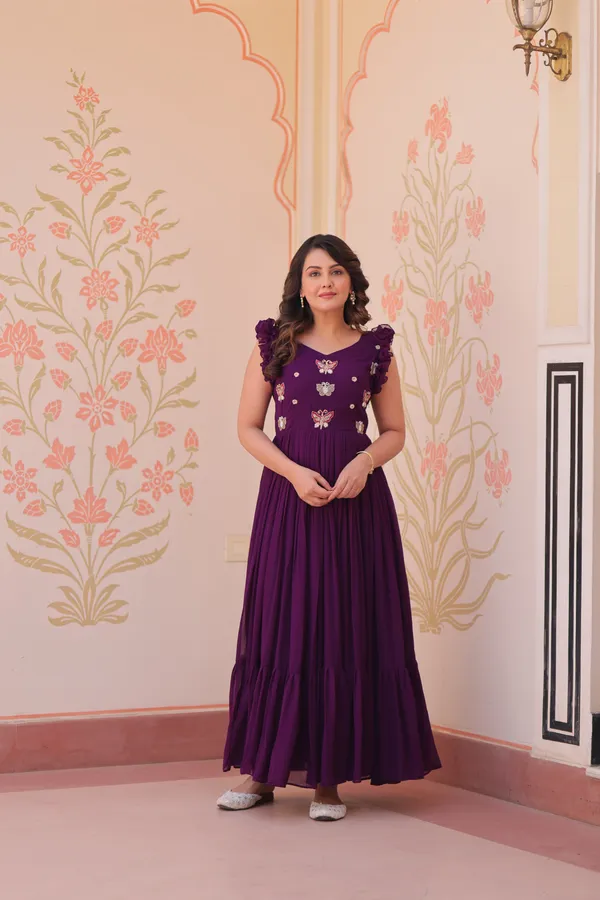 Purple_Cotton_Embroidered_Flared_Anarkali_Gown_For_Women