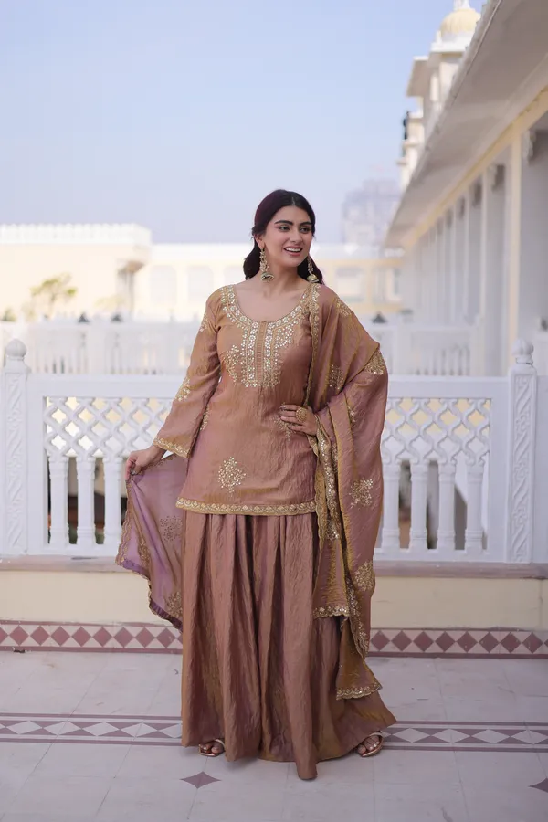 Beige_Cotton_Embroidered_Suit_Set_For_Women