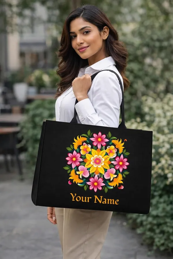 Black_Personalized_Tote_Bag_With_Laptop_Compartment