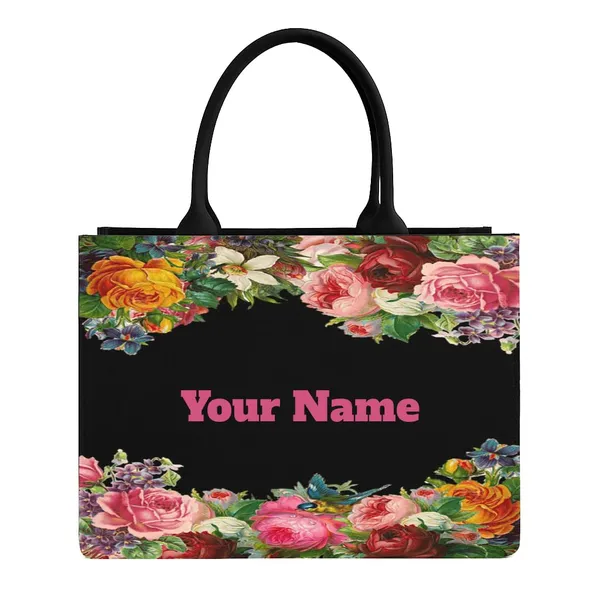 Black_Personalized_Tote_Bag_With_Laptop_Compartment