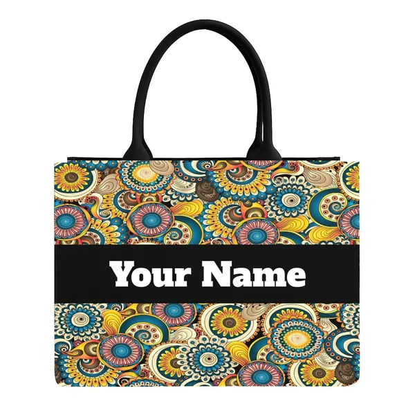Black_Tote_Bag_With_Laptop_Compartment_For_Women