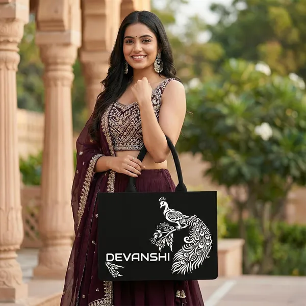 Black_Personalized_Tote_Bag_For_Women
