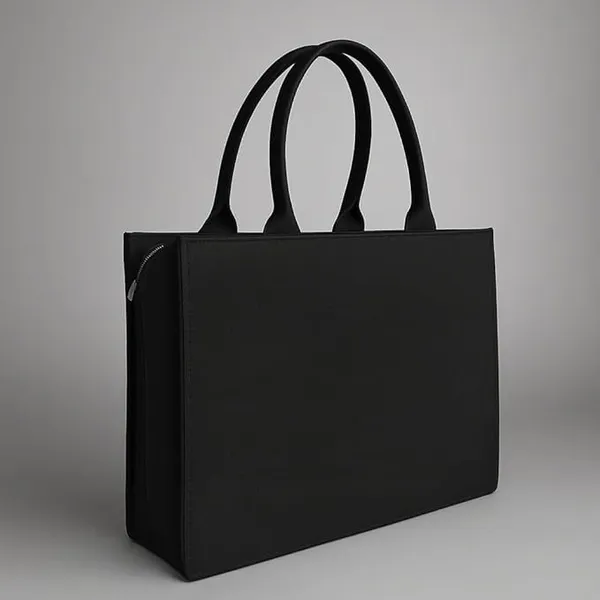 Black_Floral_Pattern_Tote_Bag_With_Name_Print