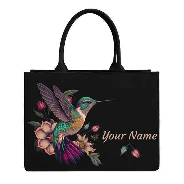 Black_Personalized_Tote_Bag_With_Laptop_Compartment