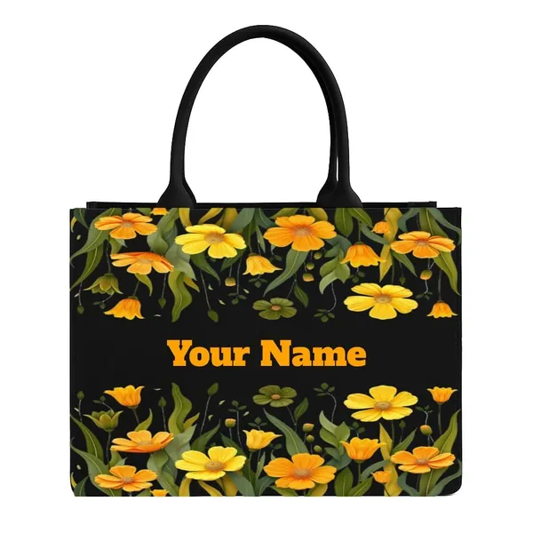 Black_Personalized_Tote_Bag_With_Laptop_Compartment