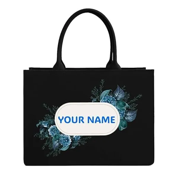 Black_Personalised_Tote_Bag_With_Laptop_Compartment
