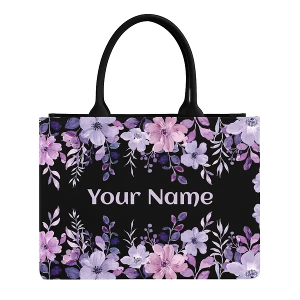 Black_Personalized_Tote_Bag_With_Laptop_Compartment