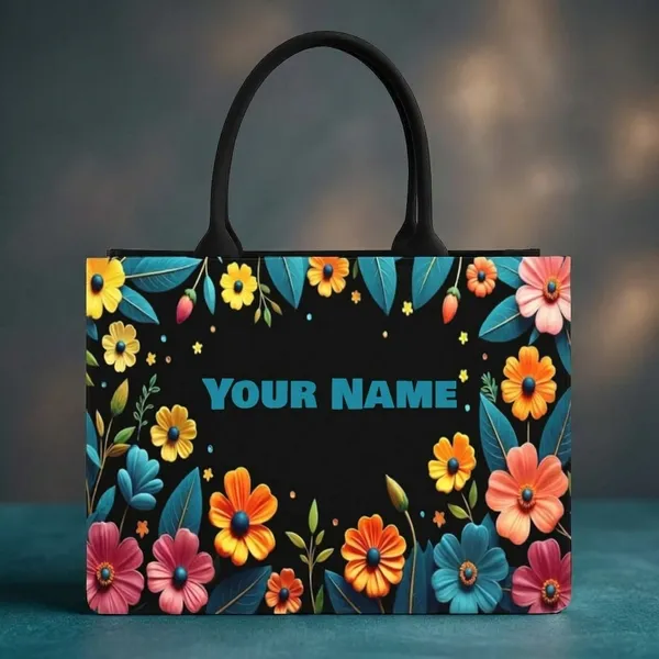 Black_Personalized_Tote_Bag_With_Laptop_Compartment