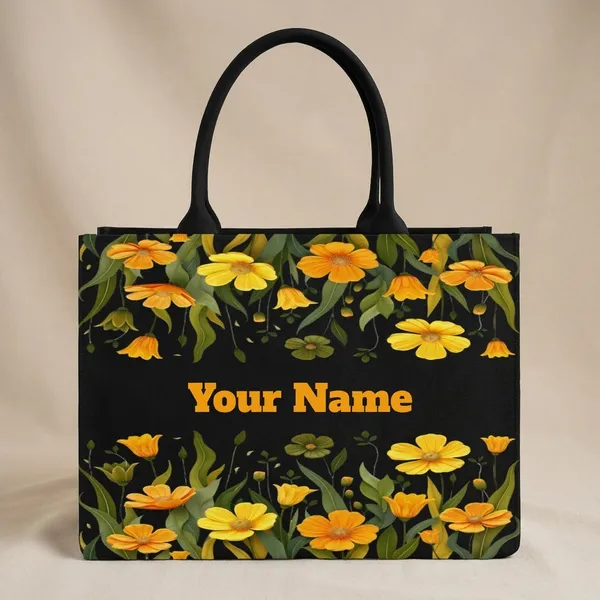 Black_Personalized_Tote_Bag_With_Laptop_Compartment