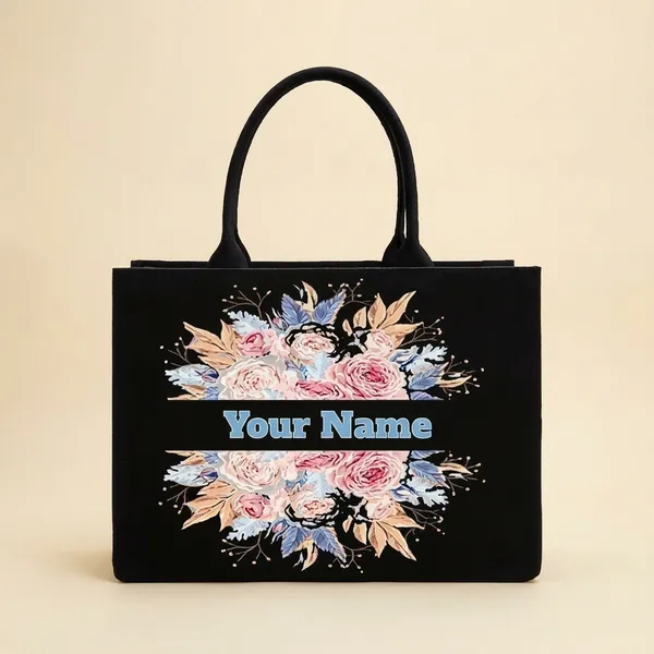 Black_Personalized_Tote_Bag_With_Laptop_Compartment