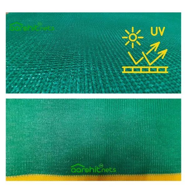 AAROHIT®_Nets_Green_Shade_Net_75%_UV_Sun_Protected_100GSM_for_Balcony,_Terrace,_Construction_Multipurpose_Agro_Green_Net_for_Garden,_Plants_&_Agriculture