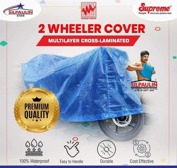Silpaulin_Multilayer_Cross_Laminated_2_Wheeler_Cover_100%_Waterproof_Easy_To_Handle_Durable_Cost_Effective_Size_Medium_Color_Blue_or_Grey
