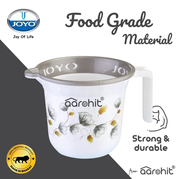 AAROHIT_JOYO_Grey_Bucket_Set_For_Bathroom_Bucket_And_Mug_Joyo_Better_Homes