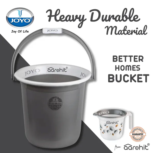 AAROHIT_JOYO_Grey_Bucket_Set_For_Bathroom_Bucket_And_Mug_Joyo_Better_Homes