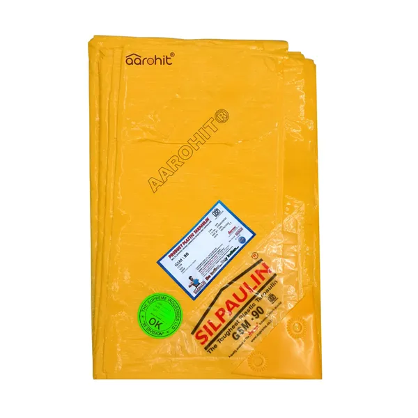 AAROHIT®_Silpaulin®_Tarpaulin_90_GSM_100%_Waterproof_UV_Resistant_Cross_Laminated_Multi_Layer_Tarpaulin_Tirpal_Reinforced_Eyelets,_Swiss_Technology