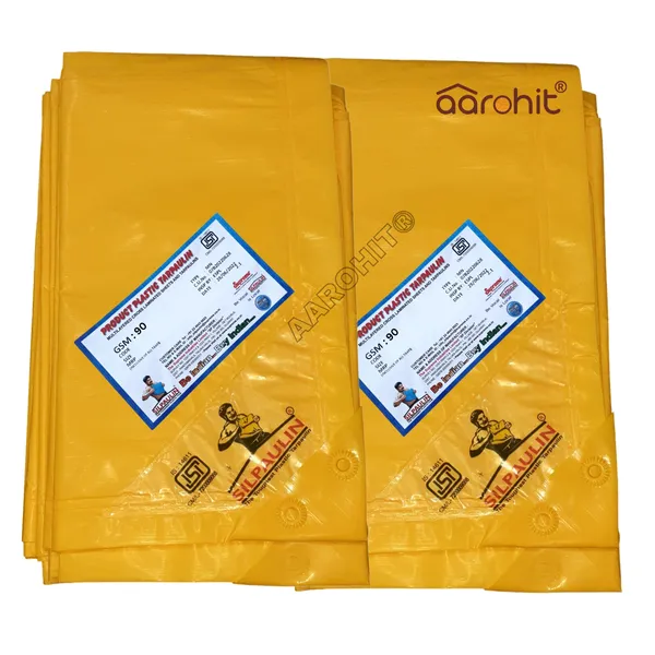 AAROHIT®_Silpaulin®_Tarpaulin_90_GSM_100%_Waterproof_UV_Resistant_Cross_Laminated_Multi_Layer_Tarpaulin_Tirpal_Reinforced_Eyelets,_Swiss_Technology